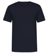 Férfi - Unisex V-nyakú póló póló minta