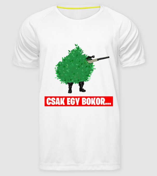  minta fehér pólón