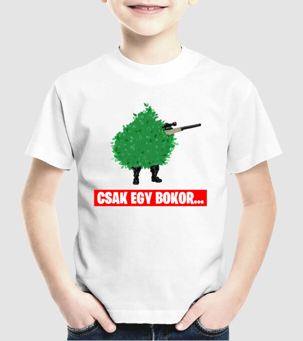  minta fehér pólón